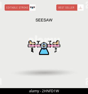 Cliquez sur l'icône de vecteur simple. Illustration de Vecteur