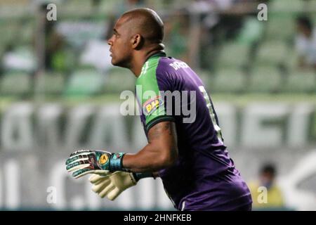 Belo Horizonte, Brésil. 16th févr. 2022. MG - Belo Horizonte - 02/16/2022 - MINEIRO 2022 AMERICA-MG X PATROCINENSE - Jailson joueur de America-MG lors d'un match contre Patrocinense au stade Independencia pour le championnat Mineiro 2022. Photo: Fernando Moreno/AGIF/Sipa USA crédit: SIPA USA/Alay Live News Banque D'Images