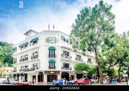 Autour de la ville de Kota Kinabalu Banque D'Images