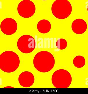 PopArt dutone, texture vectorielle rouge-jaune, pattern - illustration vectorielle stock, graphiques clip-art Illustration de Vecteur