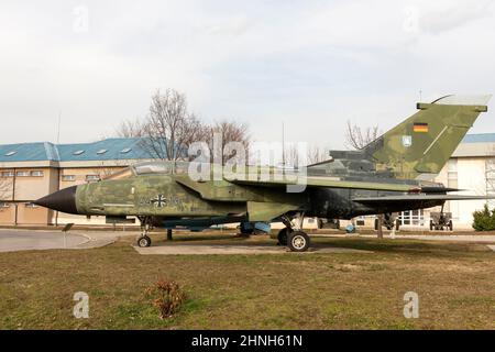 Tornade GR 1B M 1978 avions de combat exposés au Musée national d'histoire militaire de Sofia, Bulgarie Banque D'Images