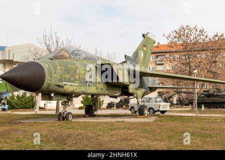 Tornade GR 1B M 1978 avion de chasse exposé au Musée national d'histoire militaire de Sofia, Bulgarie Banque D'Images