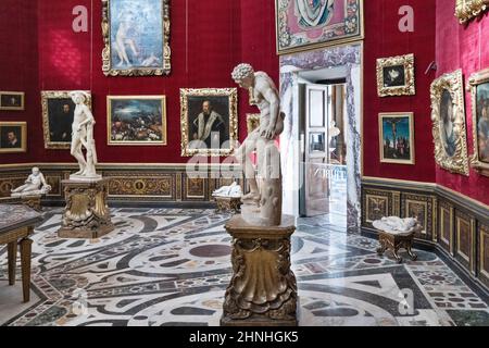 La Tribuna, la Tribune, Bernardo Buontalenti, Galerie des Offices, Musée d'Etat de Florence, Toscane, Italie, Europe Banque D'Images