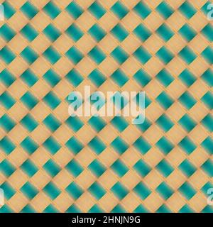 motif sans couture motifs géométriques de formes diverses. Design numérique bleu océan et sable Banque D'Images