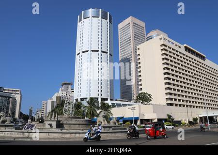 Centre ville de Colombo au Sri Lanka Banque D'Images