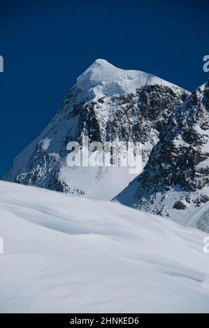 Des pics de valtournanche, près du Cervin Banque D'Images