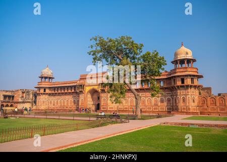 Site du patrimoine fort d'Agra (ou fort Rouge) , Inde Banque D'Images