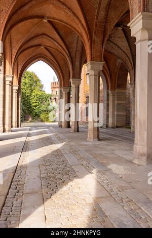 Palais Kamieniec Zabkowicki, palais monumental datant de 19th ans, Kamieniec Zabkowicki, Pologne Banque D'Images