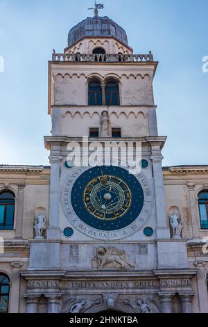 Horloge astronomique à Padoue Banque D'Images