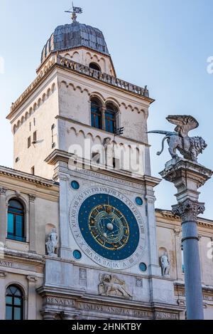 Horloge astronomique à Padoue Banque D'Images