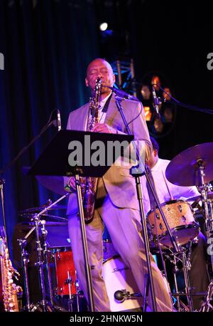 Branford Marsalis Quartet en direct à l'édition 26rd du Festival de Jazz d'été à Cracovie Banque D'Images