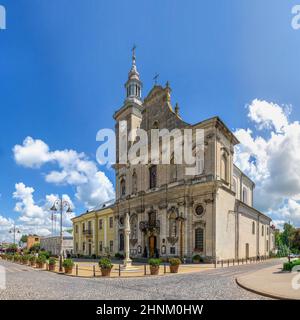 Dormition du Theotokos Kosciol à Zolochiv, Ukraine Banque D'Images