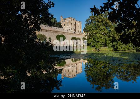 Castello del Catajo est un patricien palais rural près de la ville de Battaglia Terme, province de Padoue Banque D'Images