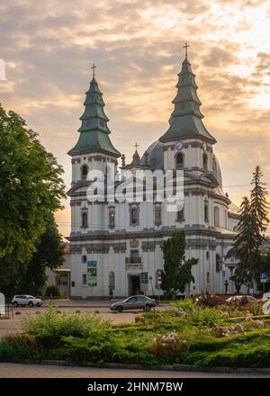 Cathédrale de Ternopil, Ukraine Banque D'Images