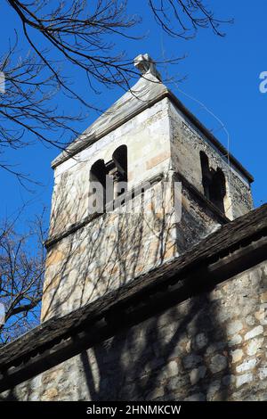 Chapelle Saint-Michel, Île Margaret, Budapest, Hongrie, Magyarország, Europe Banque D'Images