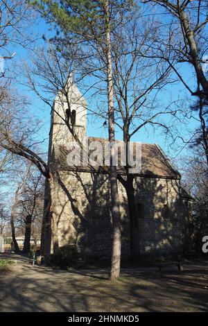 Chapelle Saint-Michel, Île Margaret, Budapest, Hongrie, Magyarország, Europe Banque D'Images