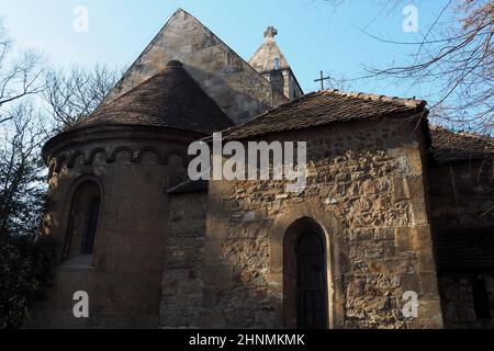 Chapelle Saint-Michel, Île Margaret, Budapest, Hongrie, Magyarország, Europe Banque D'Images