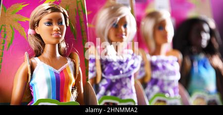 Collection Barbie Dolls of the Ocean Banque D'Images