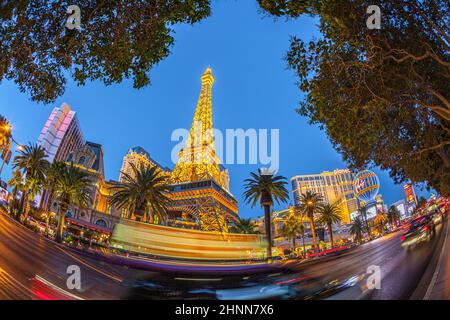 Paris Las Vegas hôtel et casino à Las Vegas Banque D'Images