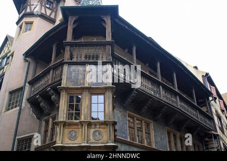 Maison Pfister,Colmar,France Banque D'Images