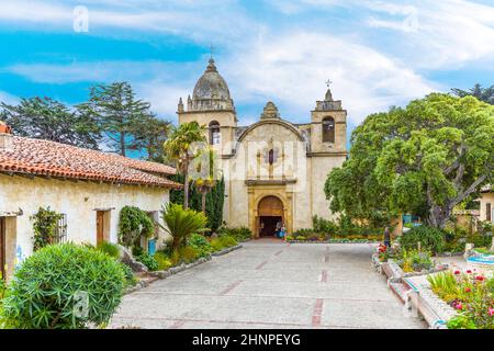 Carmel Mission à Carmel, États-Unis Banque D'Images