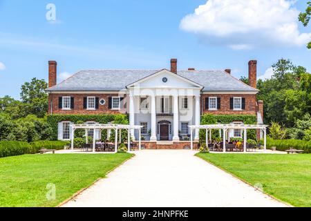 Boone Hall Plantation et jardins Banque D'Images