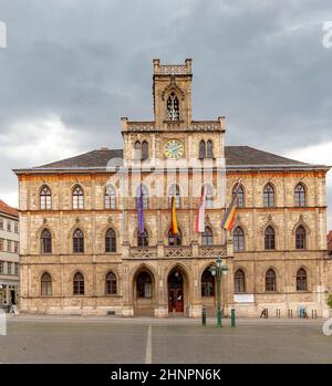 Hôtel de ville de Weimar Banque D'Images