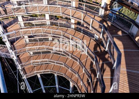 célèbre sentier de la cime à saar loop Banque D'Images