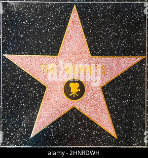 La star des Muppets sur le Hollywood Walk of Fame Banque D'Images