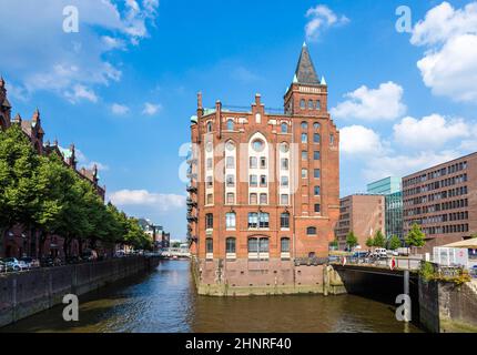 Célèbre Musée des internationales Maritimes Hambourg Banque D'Images