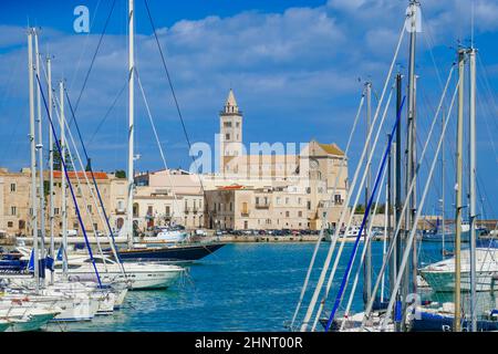 cathédrale san nicola pellegrino de Trani Banque D'Images