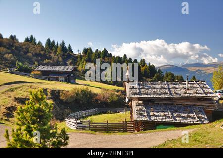 les alpes dans le tyrol du sud / seiser alm Banque D'Images