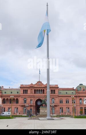 Casa Rosada, place principale de Buenos Aires, Argentine Banque D'Images