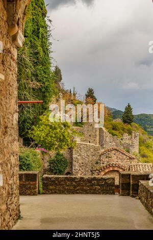 Monastère de Pantanassa, Mystras, Grèce Banque D'Images