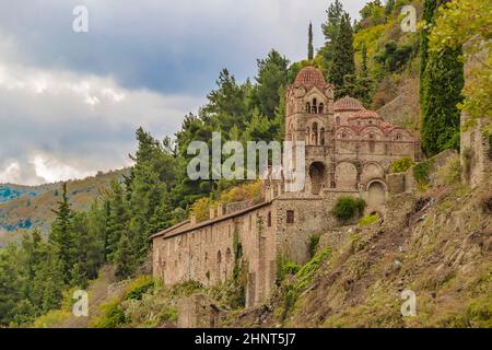 Monastère de Pantanassa, Mystras, Grèce Banque D'Images