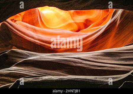 Magnifique paysage autour du célèbre Antelope Canyon à page, Arizona Banque D'Images