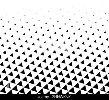 Texture de demi-teinte triangle, motif. Elément de conception géométrique, vecteur angulaire, illustration - illustration vectorielle stock, graphiques clip-art Illustration de Vecteur