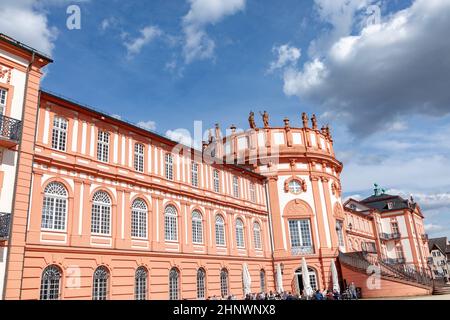 Célèbre château de Biebrich à Wiesbaden, Biebrich Banque D'Images