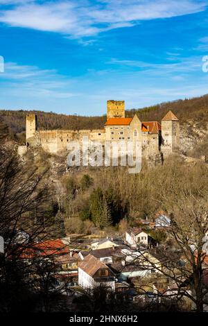 Hardegg Castle dans le nord de l'Autriche Banque D'Images