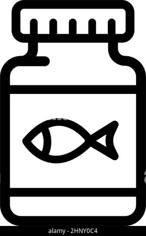 Icône linéaire Softgel. Posologie orale. Capsules de gélatine molle. Omega 3 trois huile de poisson. Présenter l'illustration personnalisable. Symbole de contour. Le vecteur est Illustration de Vecteur