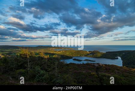 Lough Hyne, West Cork, Irlande Banque D'Images