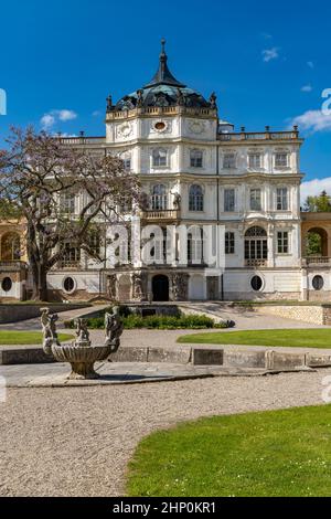 Château de Ploskovice, Bohême du Nord, République tchèque Banque D'Images