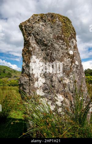 Lochbuie Standing Stones sur l'île de Mull, en Écosse Banque D'Images