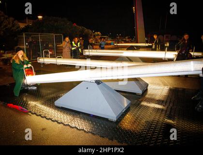 LuminoCity, Festival de lumière, Southend-on-Sea, Essex © Clarissa Debenham / Alamy Banque D'Images