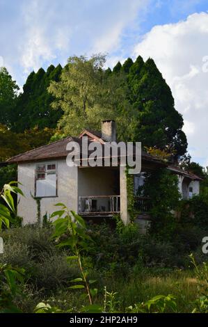 Une maison déserte dans les Blue Mountains d'Australie Banque D'Images