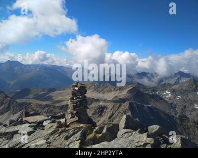 Lasörling - montagne dans le tyrol de l'est Banque D'Images