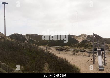 SYLT, ALLEMAGNE -13 MARS 2020: Au Beach bar Sansibar, Kampen, Sylt, Frise du Nord, Schleswig-Holstein, Allemagne, Europe Banque D'Images