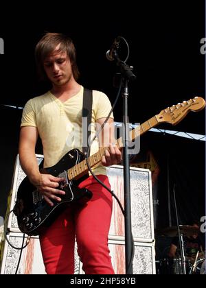 Paramore à Van's Warped Tour 8/3/07 Banque D'Images