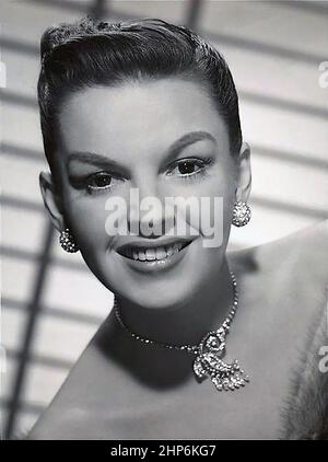 Photographie publicitaire de Judy Garland ca. 1950 Banque D'Images