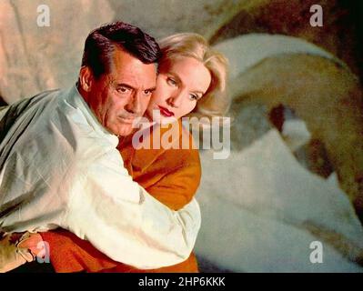 Photo de Cary Grant et Eva Marie Saint du film Nord par Nord-Ouest (1959) Banque D'Images